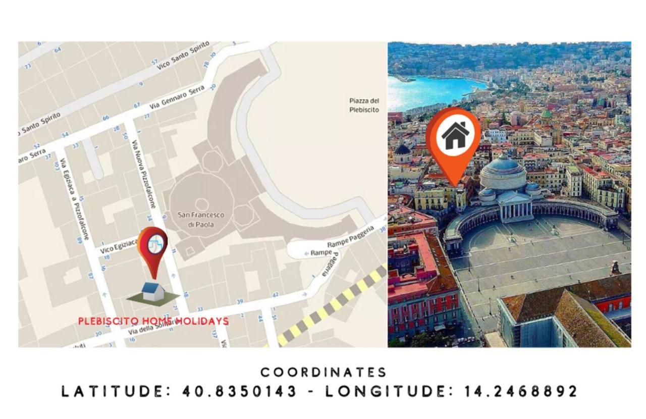 Plebiscito Home Holidays Napoli Dış mekan fotoğraf